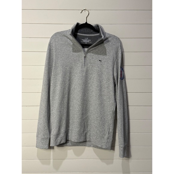 Vineyard Vines Other - Vineyard Vines Performance Saltwater‎ Golf Pullover Gray Men's Medium FOC CUP